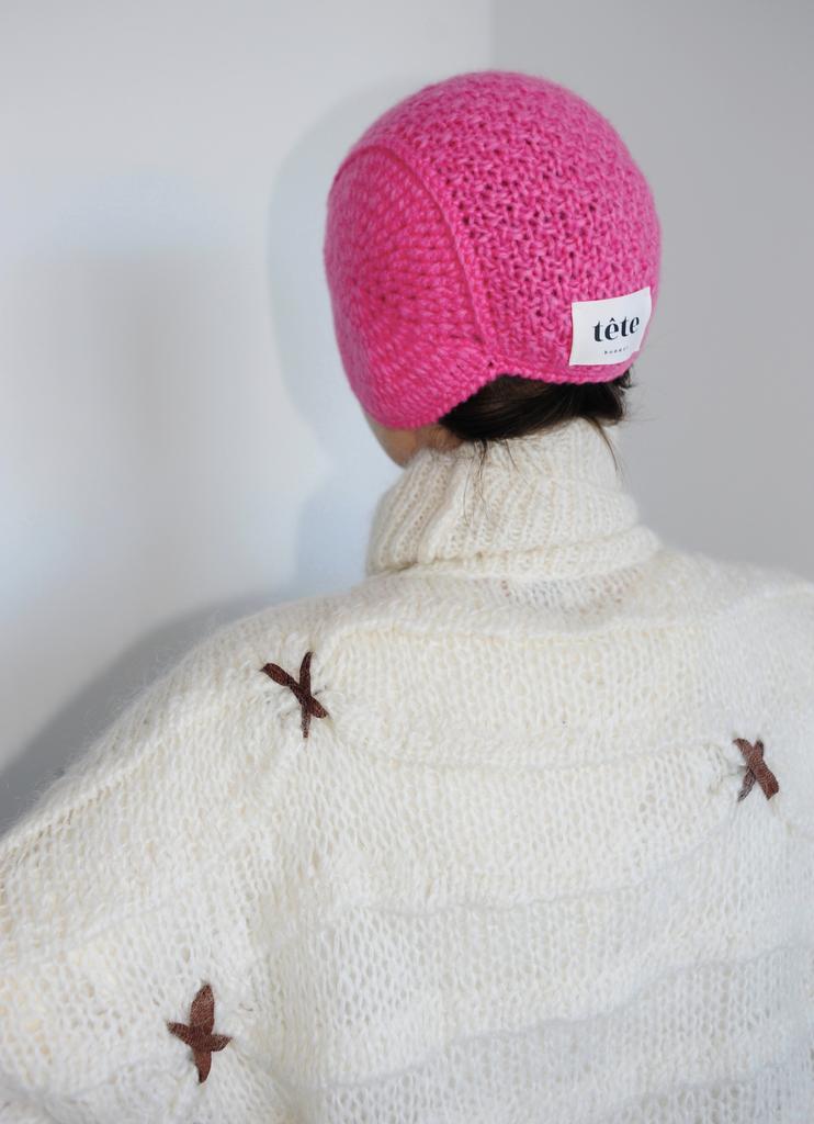 Плавательная шапочка розовая