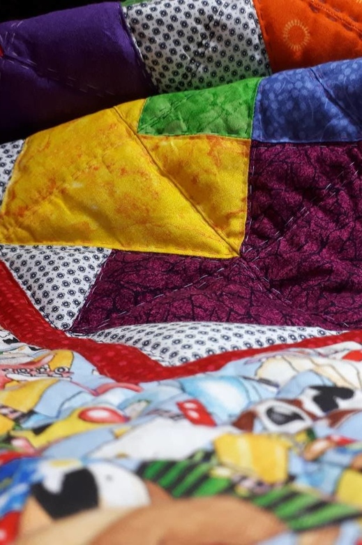 видео мастер-класс "одеяло в технике ПЭЧВОРК"