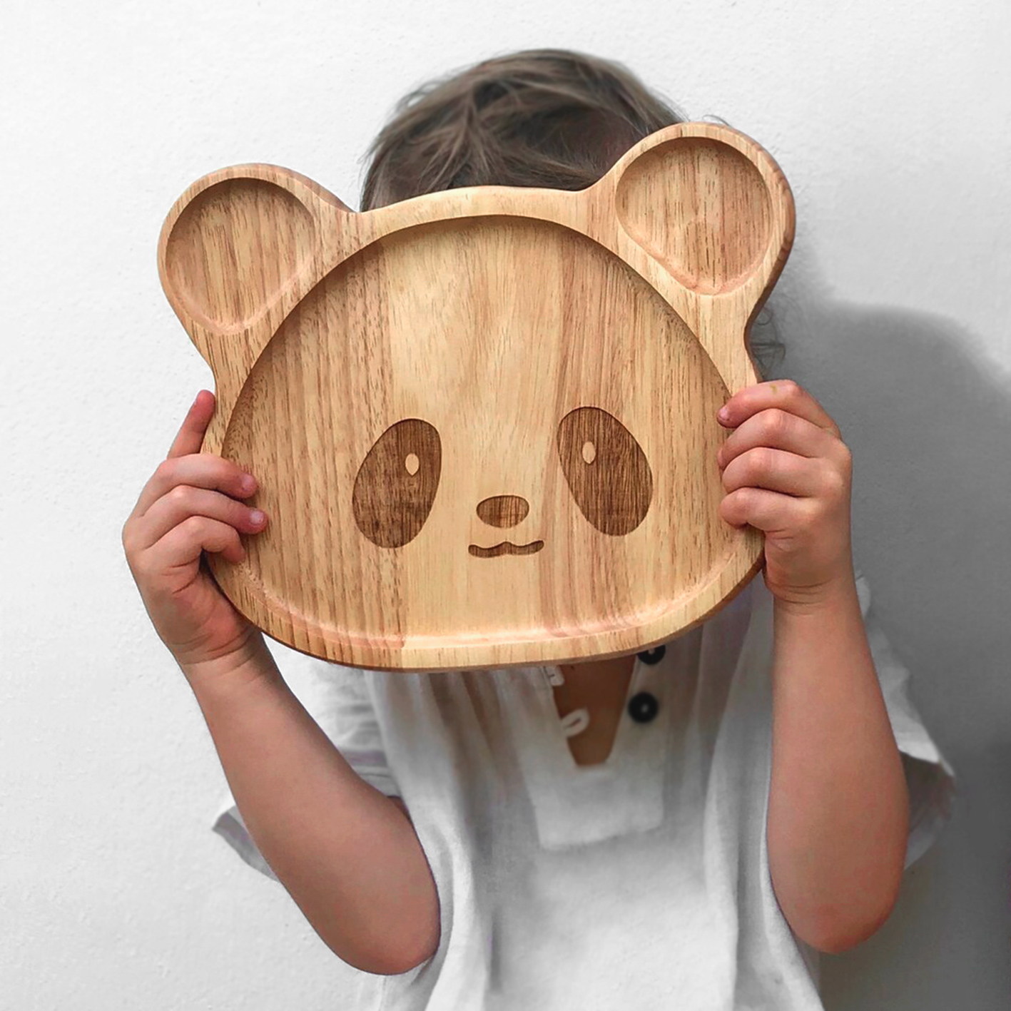 деревянная менажница Панда