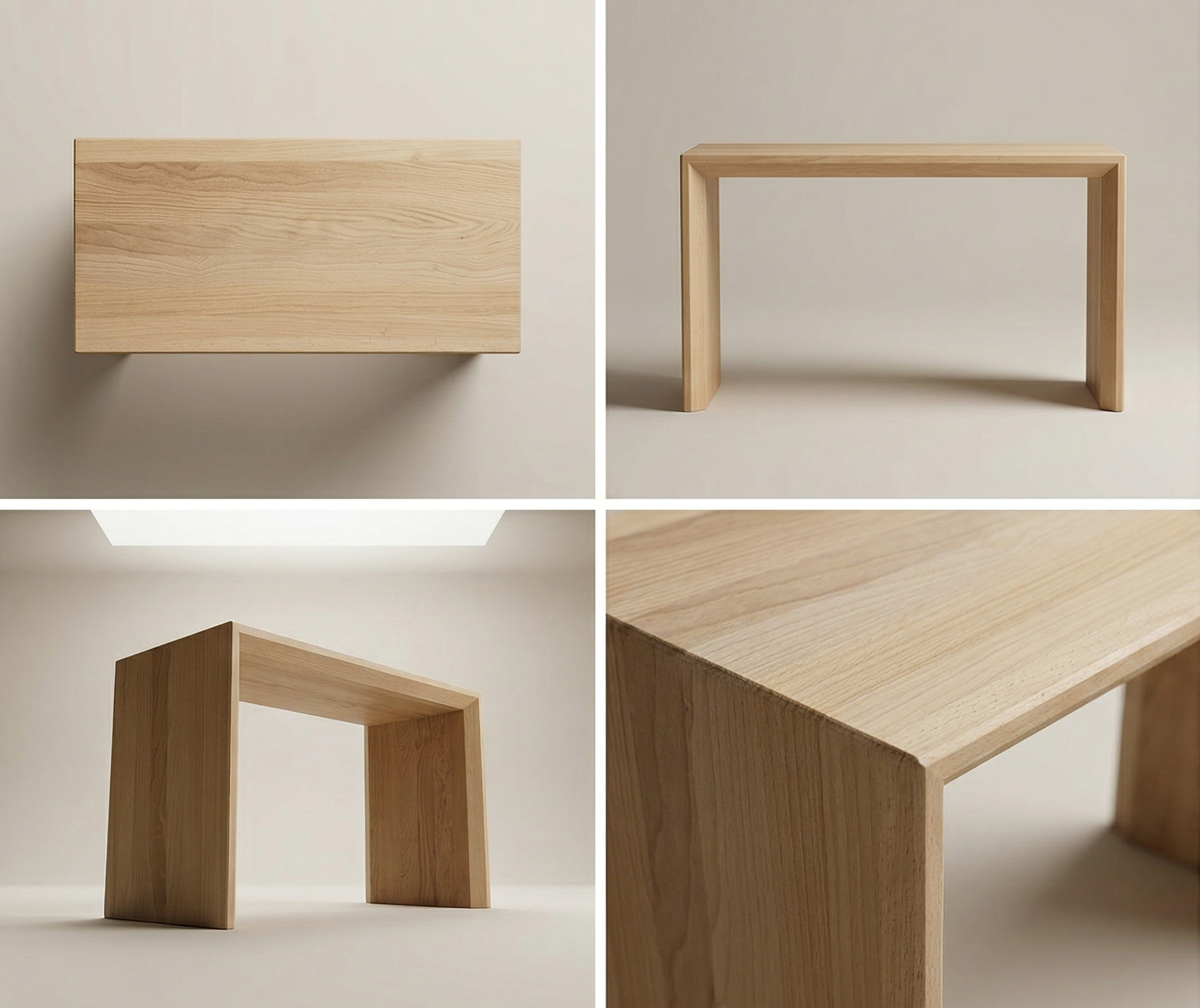 Консоль из массива дерева DEFENSE