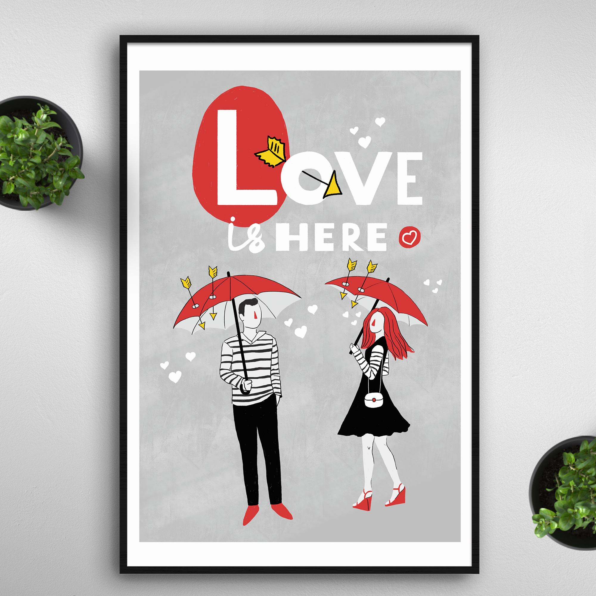 Love is here