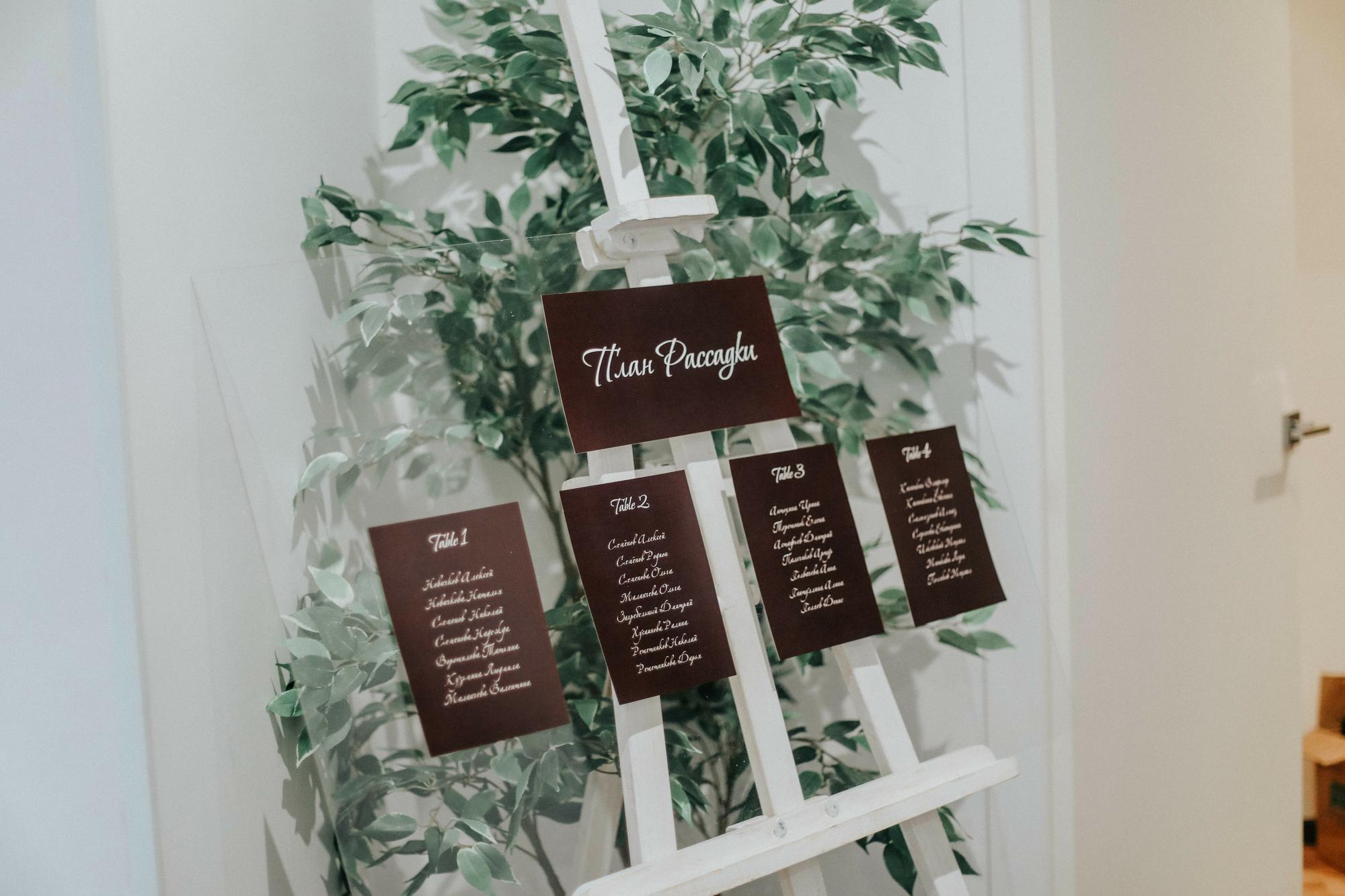 План рассадки "Window"