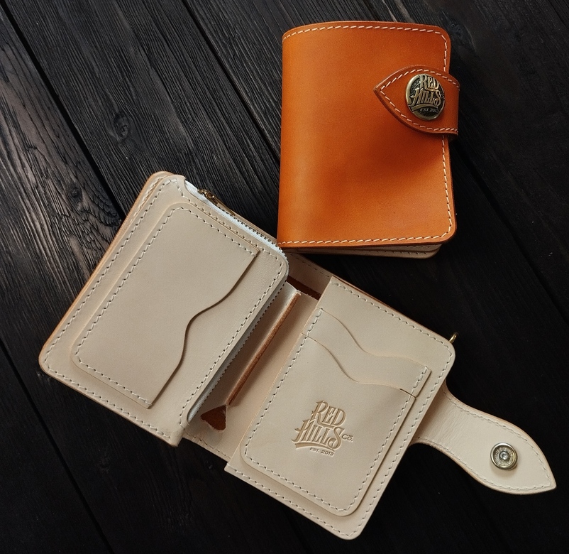 Short Wallet V1 Tan colour