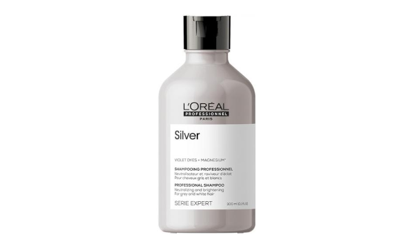 L’Oreal Professionnel Serie Expert Silver Шампунь для нейтрализации желтизны осветленных и седых волос 300 мл