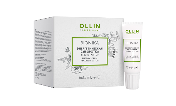 Ollin BioNika Reconstructor Энергетическая сыворотка реконструктор 6х15 мл