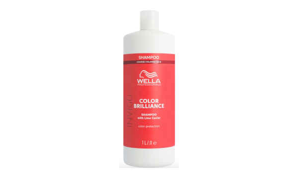 Wella Professional Invigo Color Brilliance Шампунь для защиты цвета жестких волос 1000 мл