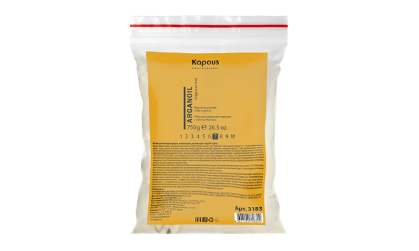 Kapous Fragrance Free Arganoil Обесцвечиваюший порошок с маслом арганы 750 г