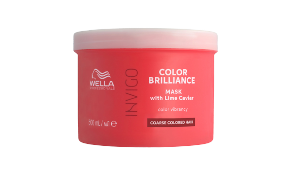 Wella Professional Invigo Color Brilliance Маска-уход для защиты цвета окрашенных жестких волос 500 мл