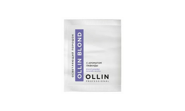 Ollin Color Blond Powder Lavande Aroma Осветляющий порошок с ароматом лаванды 30 г