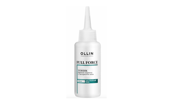 Ollin Full Force Anti-Dundruff Tonic Тоник против перхоти с экстрактом алоэ 80 мл