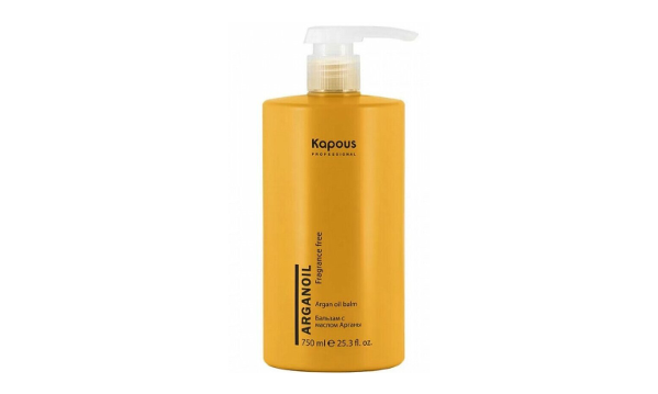 Kapous Fragrance Free Arganoil Увлажняющий бальзам с маслом арганы 750 мл