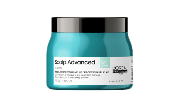 L'Oreal Professionnel Serie Expert Scalp Advanced Шампунь-маска глубоко очищающая для жирной кожи головы 500 мл