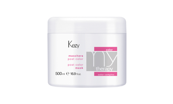 Kezy My Therapy Post Color Маска для окрашенных волос с экстрактом граната 500 мл