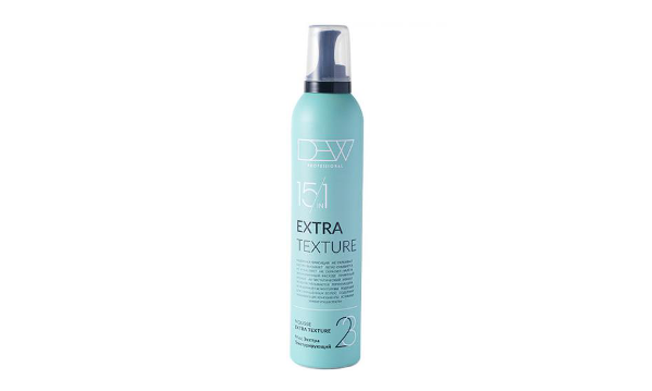 Dew Professional Extra Texture Мусс сильной фиксации для волос 15 в 1 350 мл