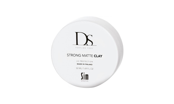 Sim Sensitive DS Strong Matte Clay Воск сильной фиксации без отдушек 50 мл