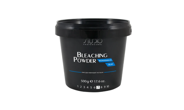 Kapous Studio Microgranules Blue Обесцвечивающий порошок для волос с микрогранулами 500 г