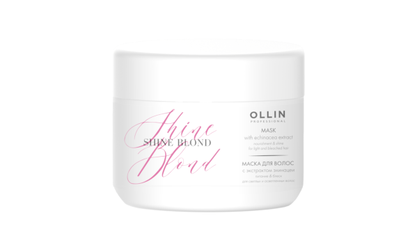 Ollin Shine Blond Маска 300 мл