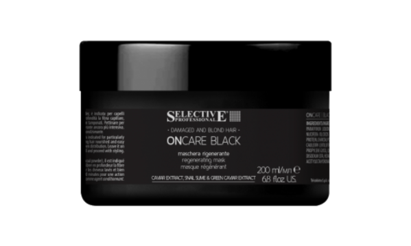 Selective Professional OnCare Black Интенсивная регенерирующая маска 200 мл