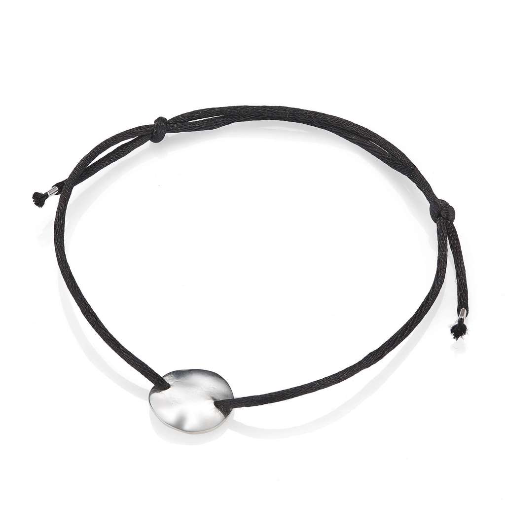 браслет на шелковом шнуре This Too Shall Pass