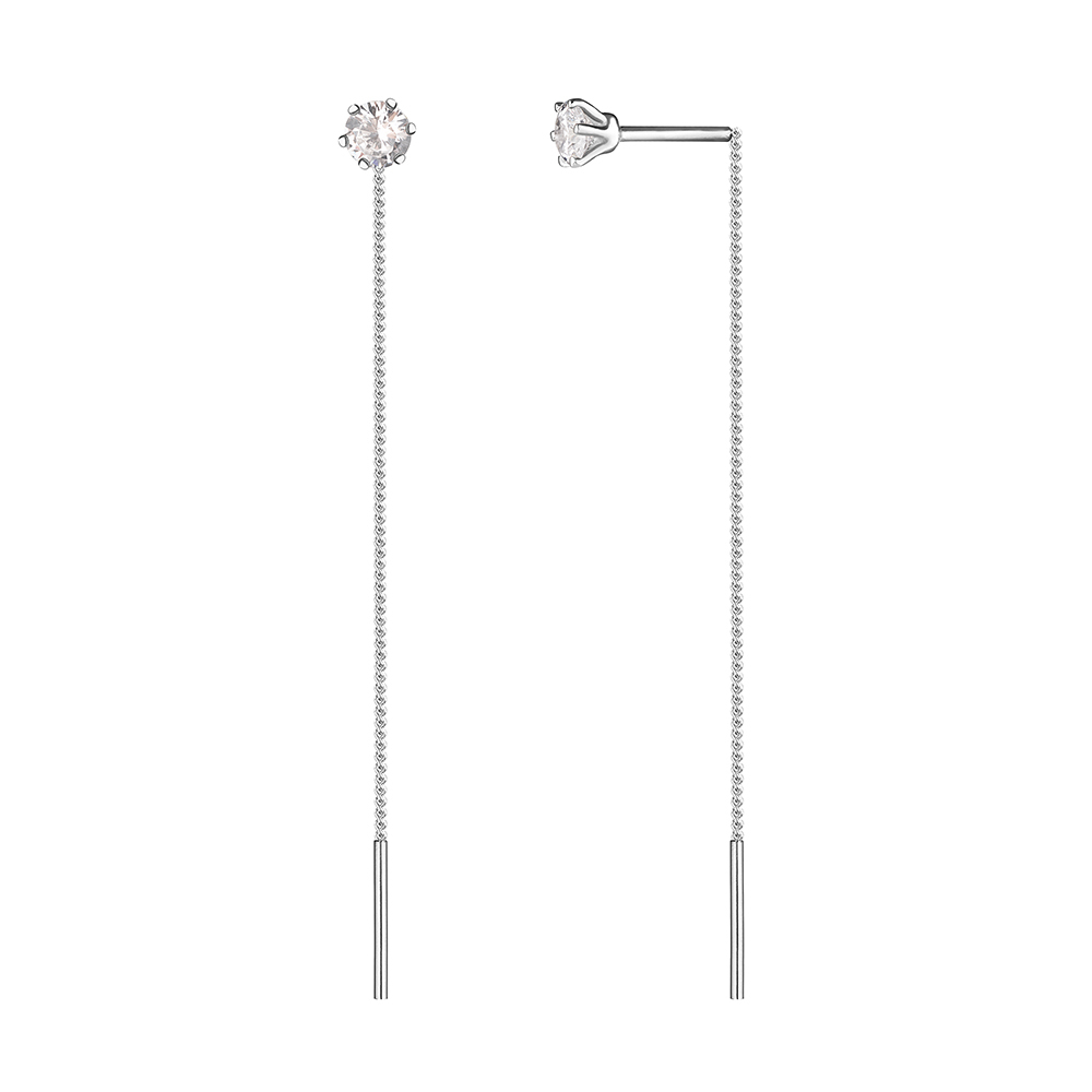 серьга-протяжка Reunion