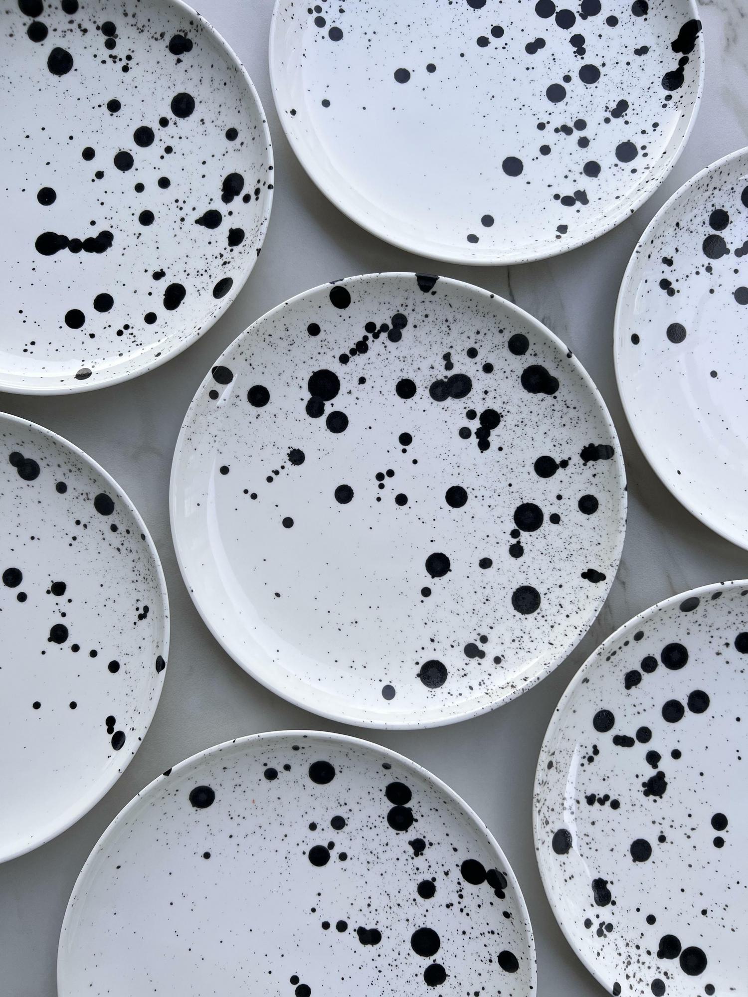 Тарелка 25 см «Крапинка»» №1