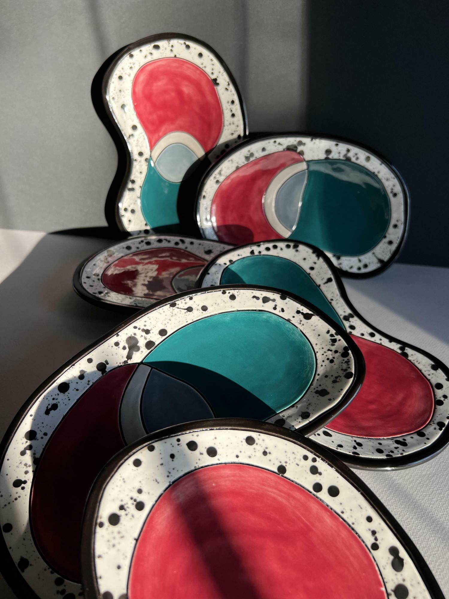 Блюдо "Абстракция" №21