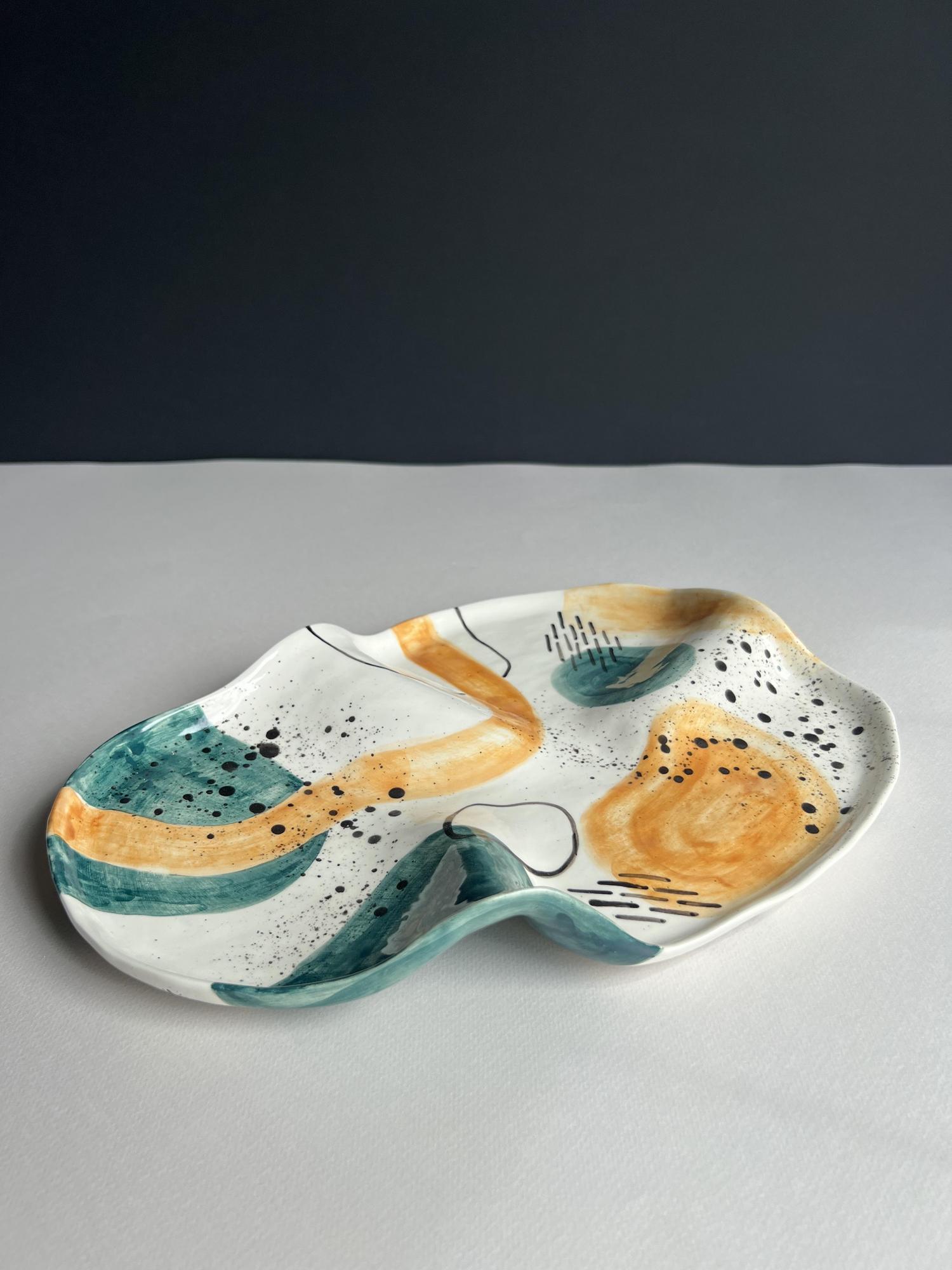 Блюдо "Абстракция" №28