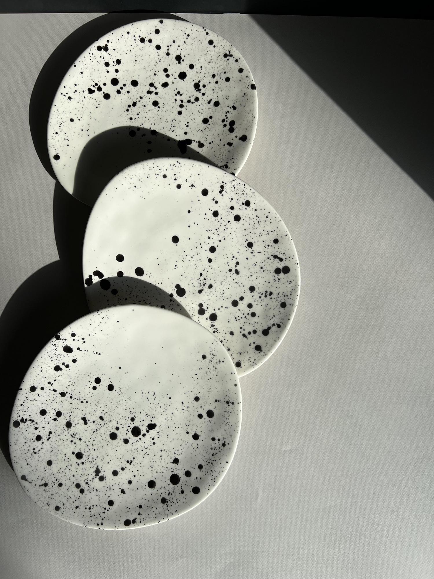 Тарелка "Крапинка" №3