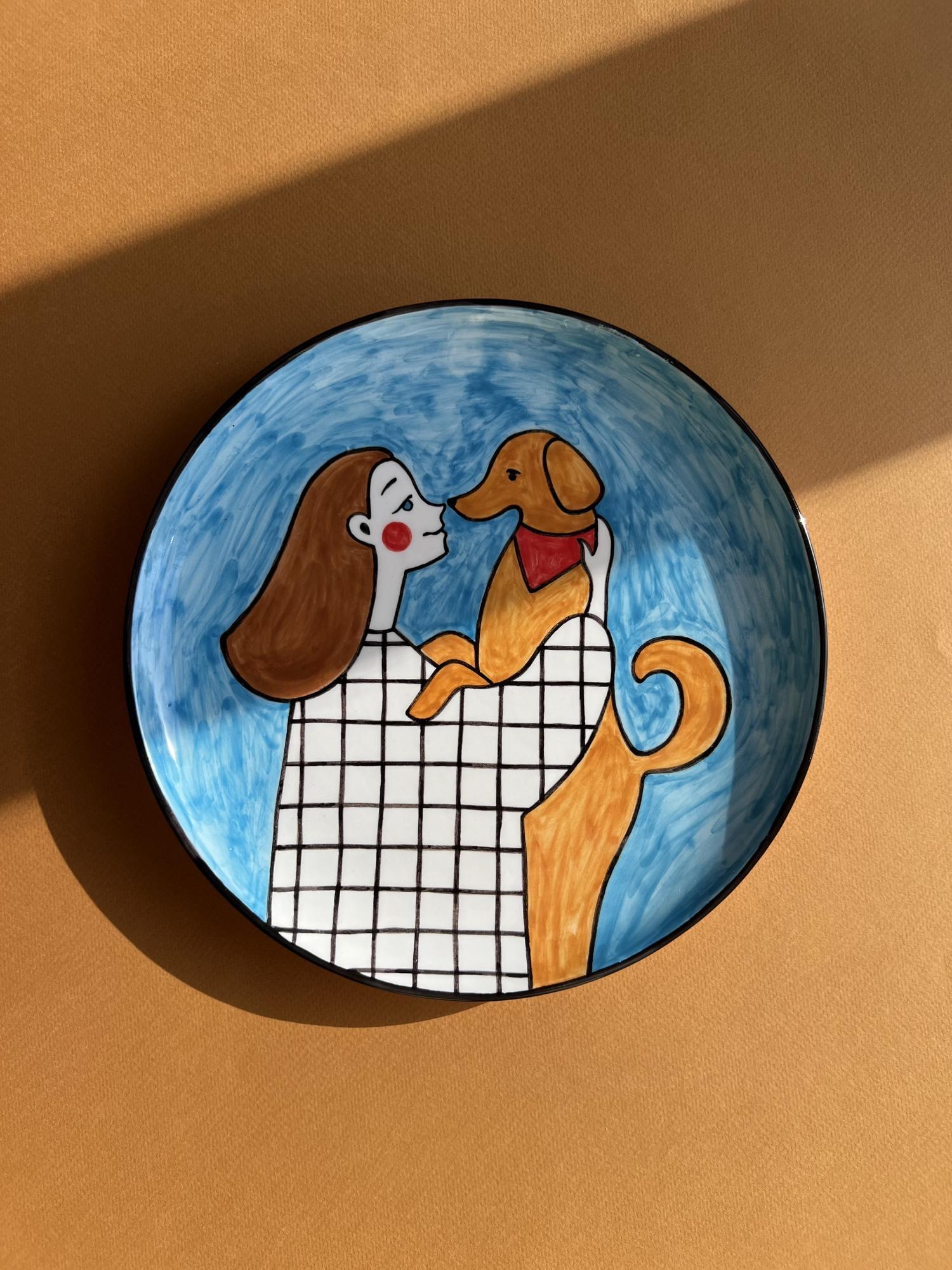 Тарелка «Собаки» №1