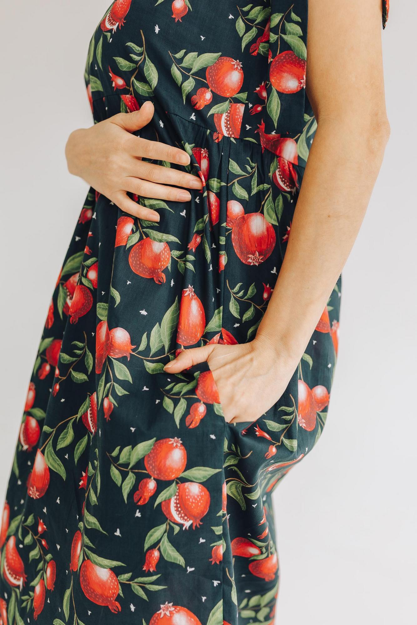 Сарафан Чибис - Принт Гранаты