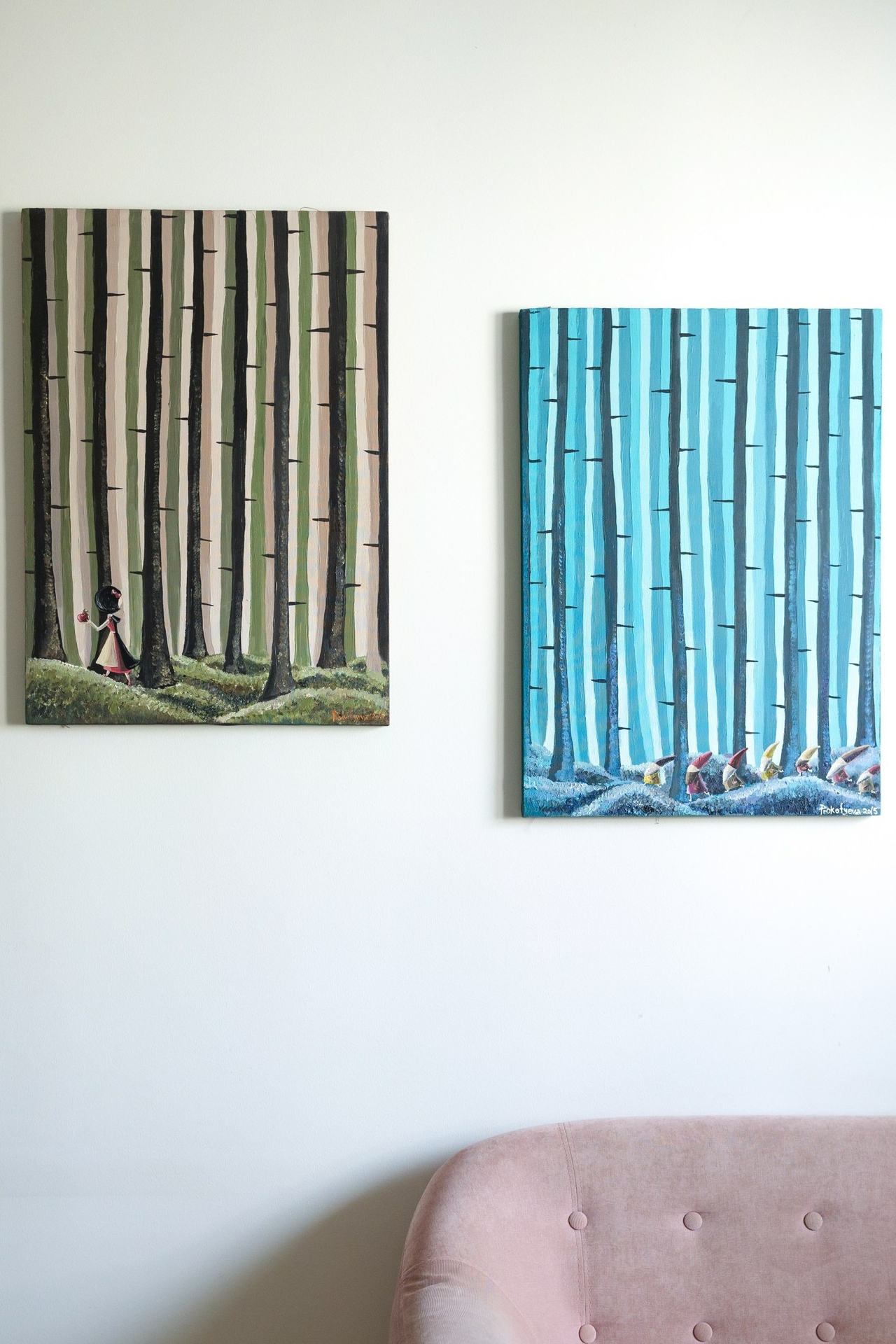 Белоснежка и Гномы - Диптих