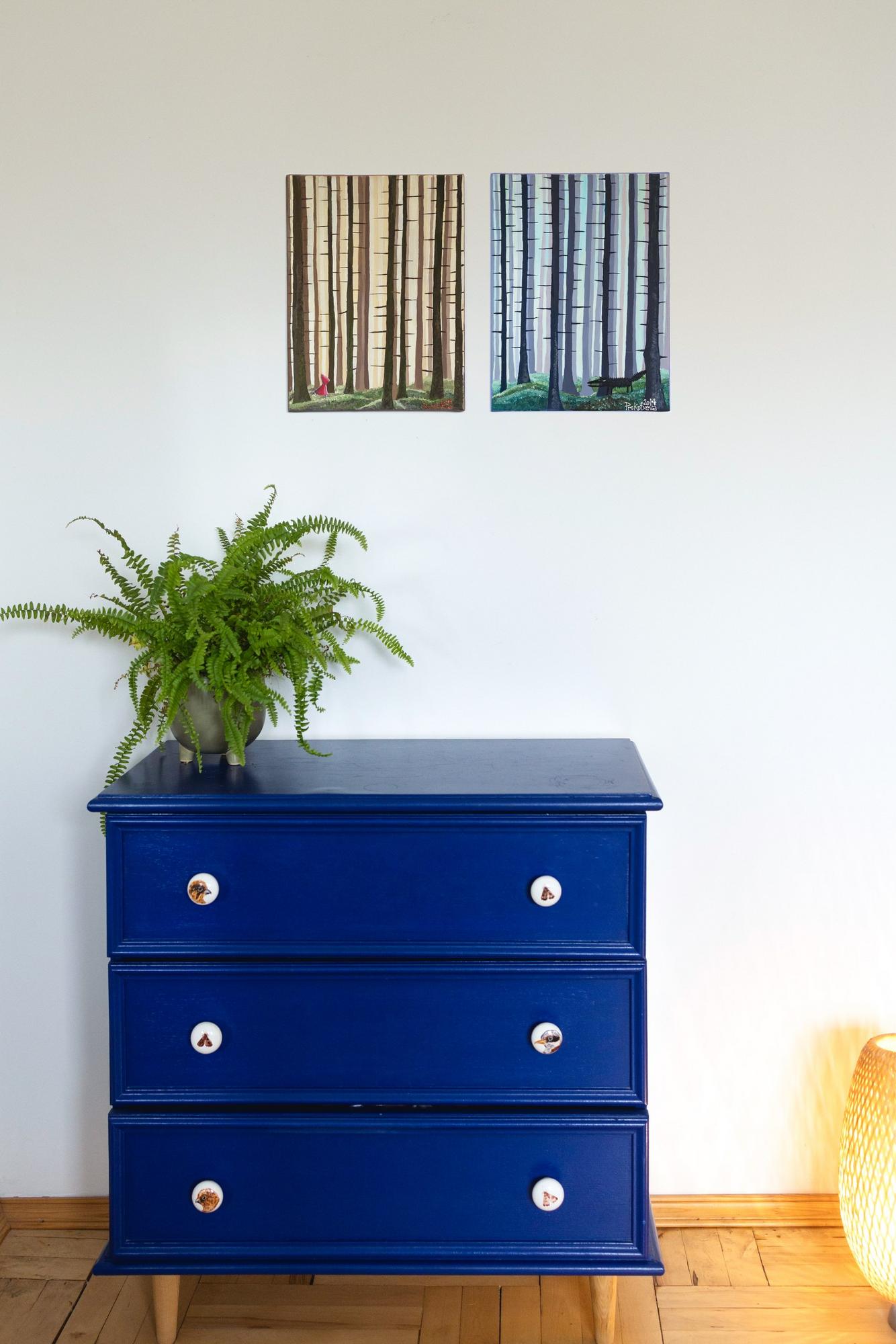 Шапка и Волк Диптих