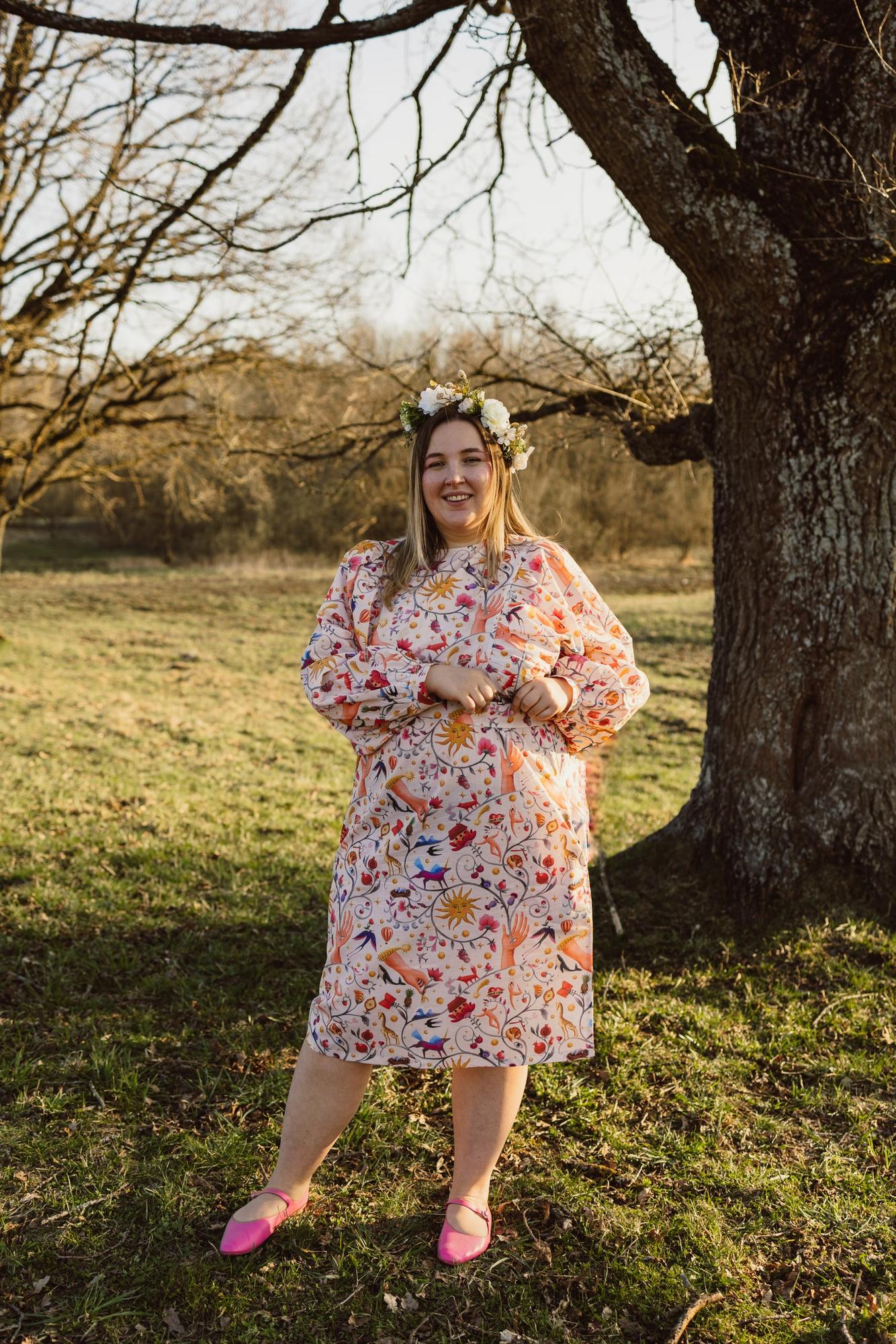 Платье Пава - Принт Мечта