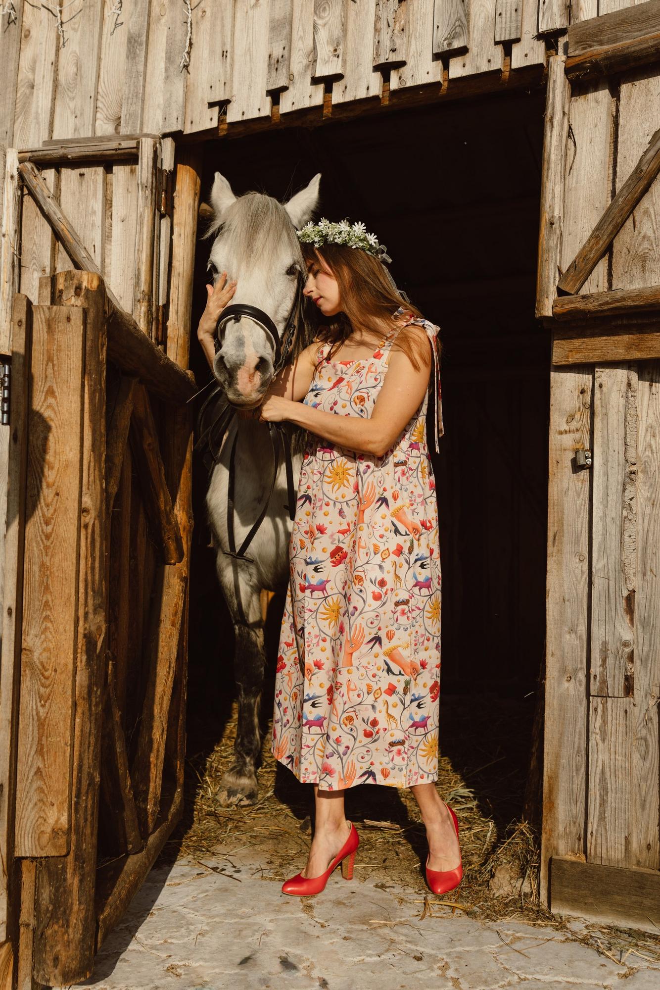 Сарафан Чибис - Принт Мечта