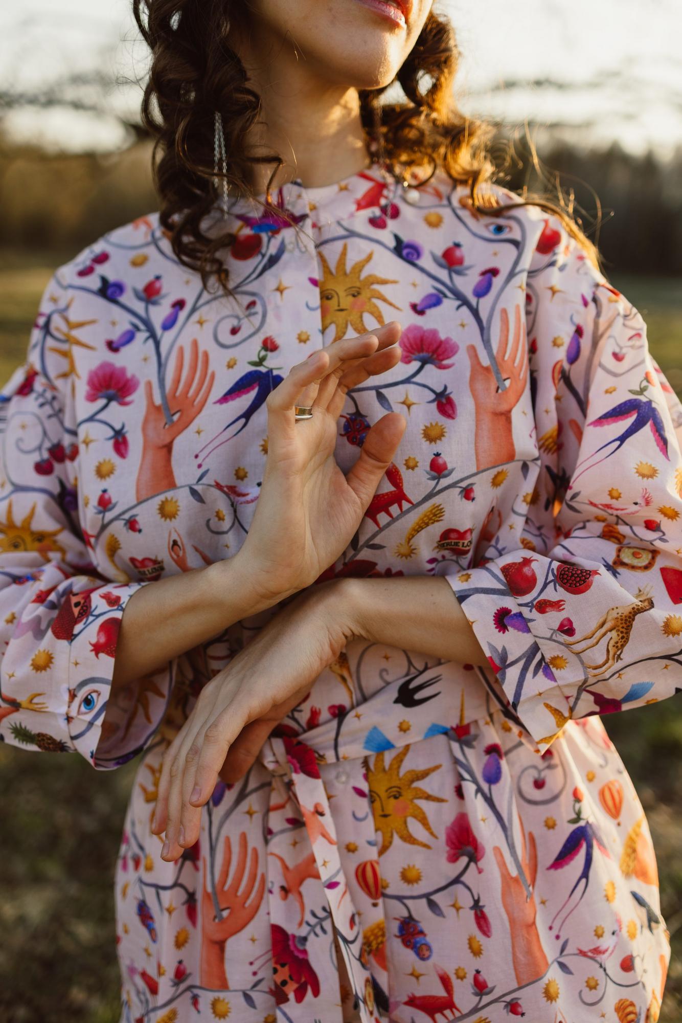 Костюм С Брюками - Принт Мечта