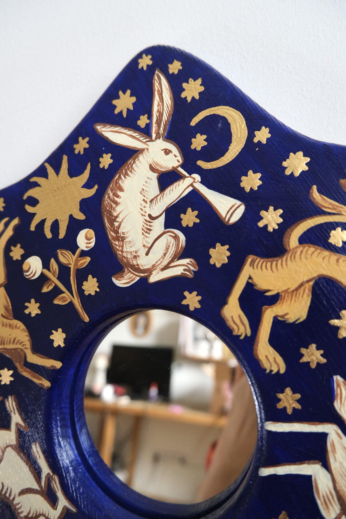 Зеркало Средневековые животные