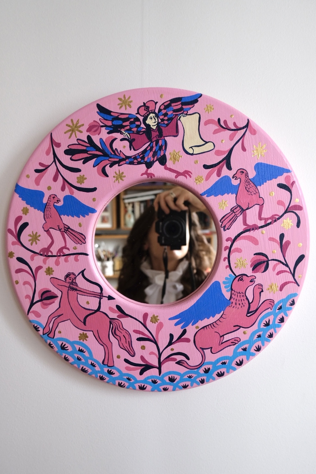 Зеркало Птица Алконост