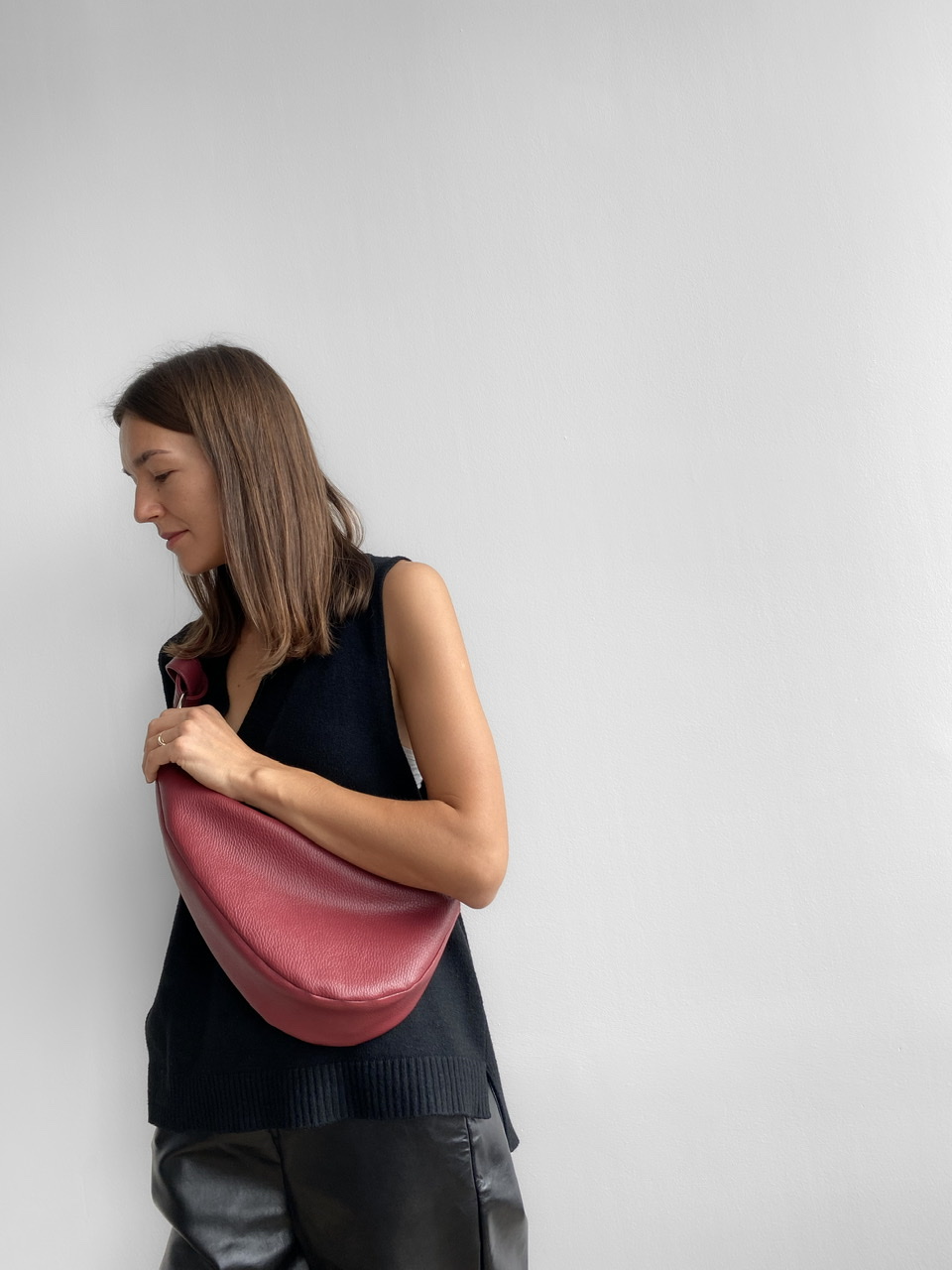 СУМКА DAISYBAG (БОРДО)