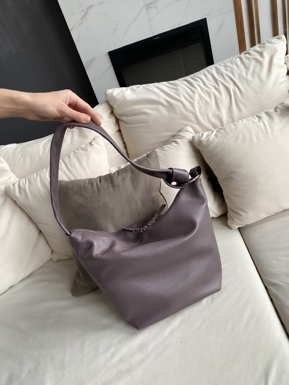 СУМКА KALLYBAG  (ПЫЛЬНЫЙ БАКЛАЖАН)