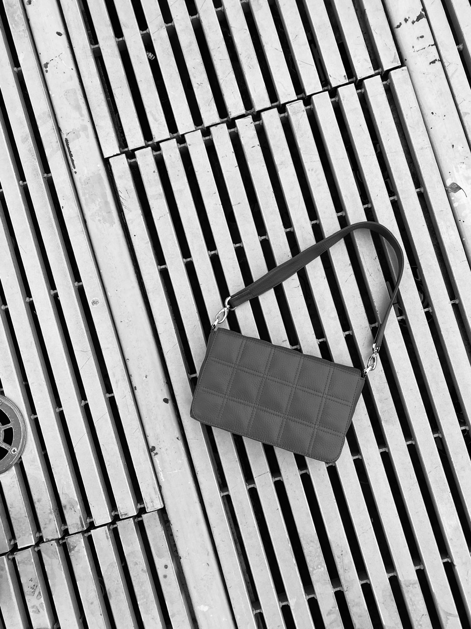 СУМКА REBECCABAG MINI (ТЕМНО-СЕРЫЙ)