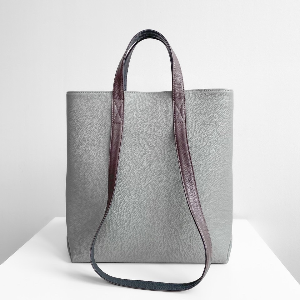 СУМКА LAURABAG  (СЕРЫЙ-ПЫЛЬНЫЙ БАКЛАЖАН-ТЕМНО-СЕРЫЙ)