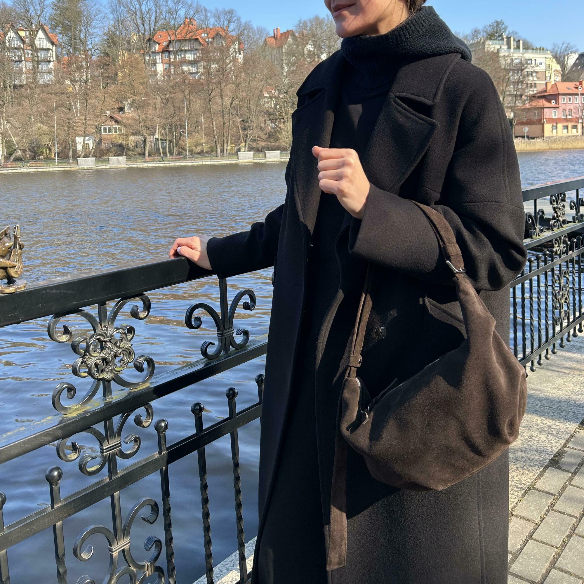 СУМКА ODRYBAG (КОФЕ-ЗАМША)