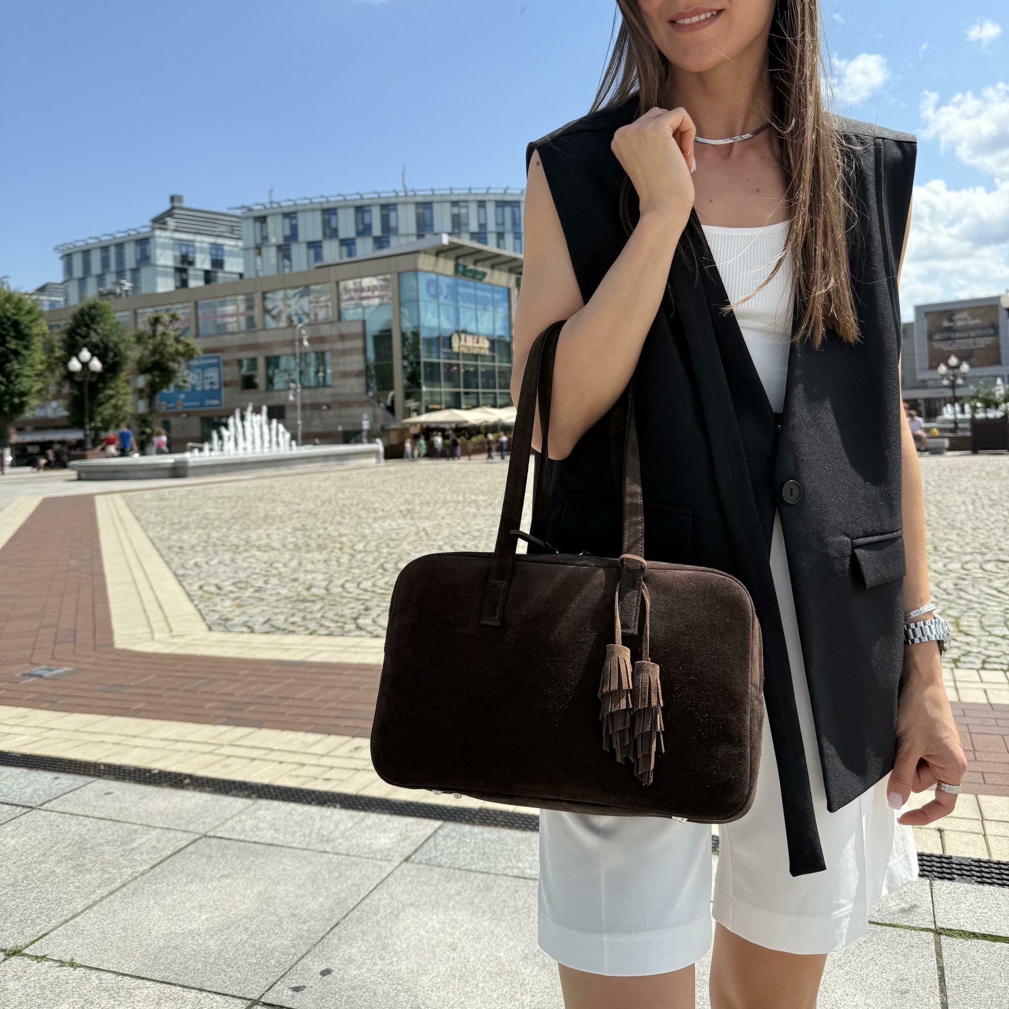 СУМКА TESSABAG (КОФЕ-ЗАМША)