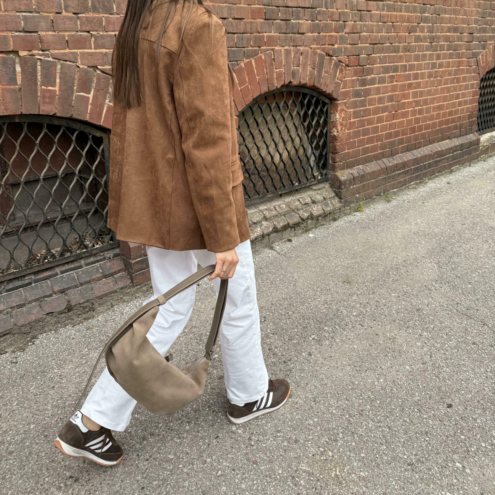 СУМКА ODRYBAG (КАПУЧИНО-ЗАМША)