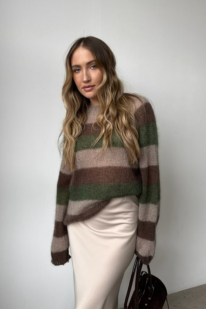 Свитер полосатый