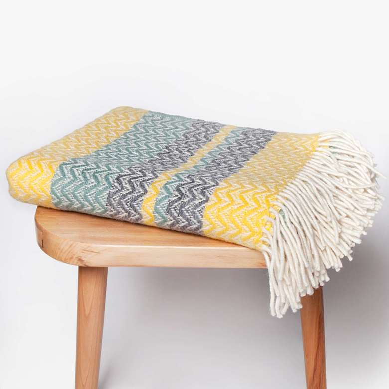 Плед из шерсти