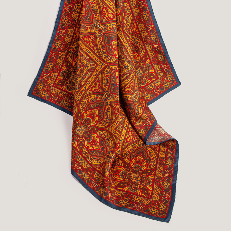 Шелковый платок 90х90