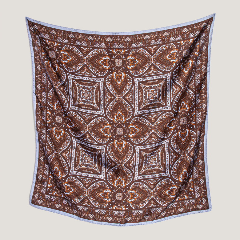 Шелковый платок 90х90