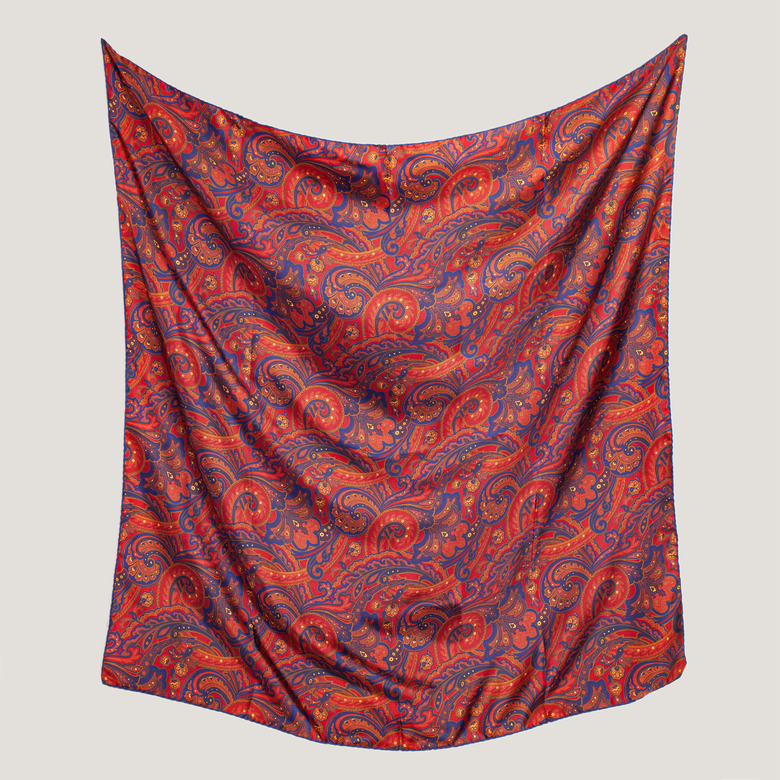 Шелковый платок 90х90