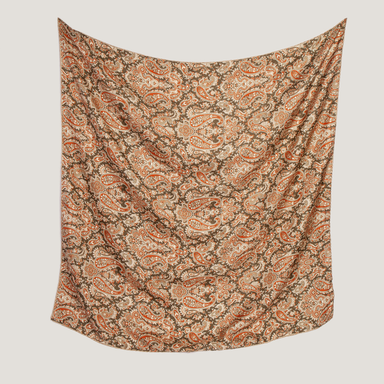 Шелковый платок 90х90